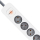 QOLTEC Listwa zasilająca - 4 gniazda, 1.8m, biało-szara 50295 - 1122528 - zdjęcie 4